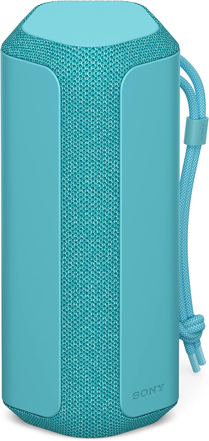 Sony SRS XE200 X Series Wireless Ultra Portable Bluetooth Speaker, IP67 Waterproof, Dustproof and Shockproof with 16 Hour Battery and Easy to Carry Strap, Black, SRSXE200/B,