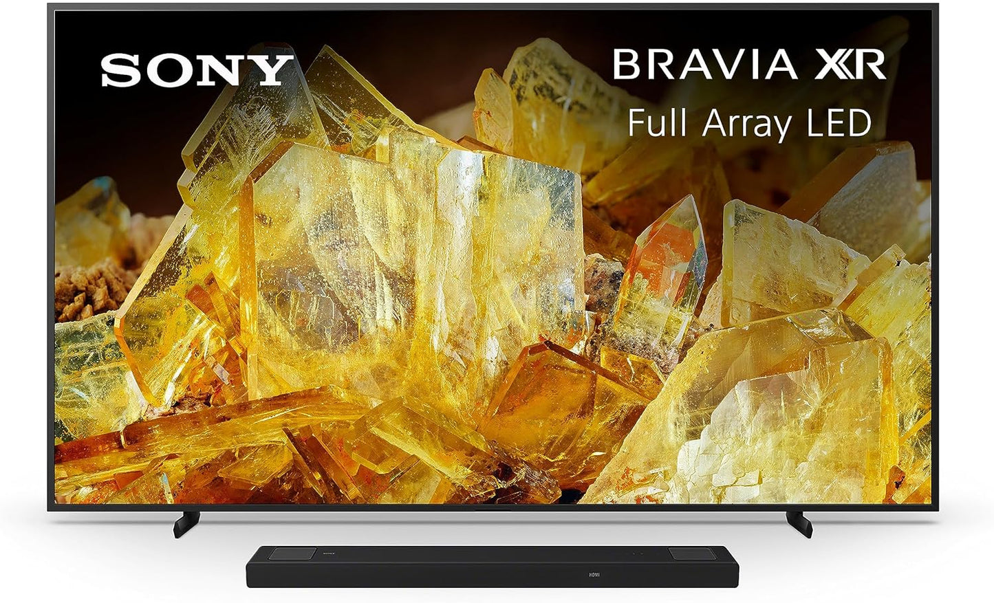 Sony 75 Inch 4K Ultra HD TV X90L Series: BRAVIA XR Full Array LED Smart Google TV with Dolby Vision HDR and Exclusive Features for The Playstation® 5 XR75X90L- Latest Model,Black