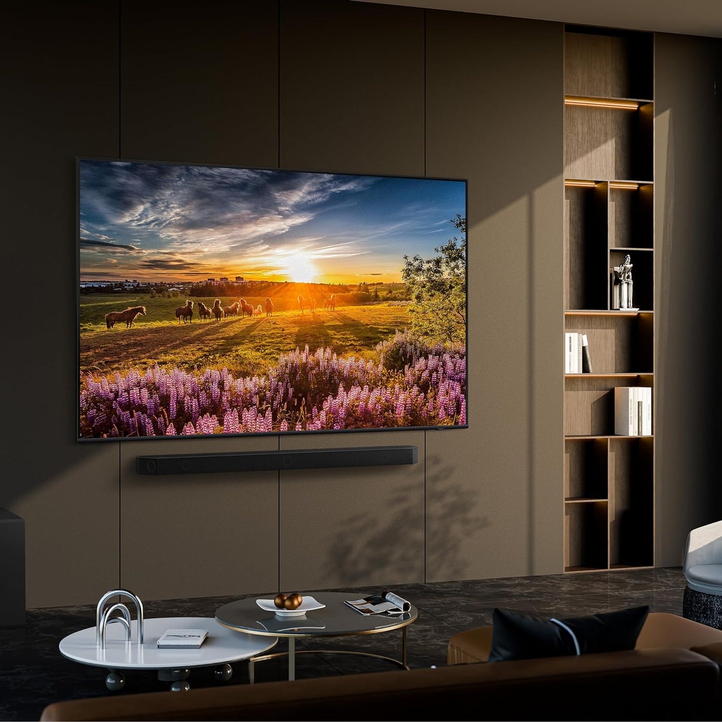 Samsung 65 Inch TV Crystal UHD 4K Crystal Processor 4K Airslim Dynamic Crystal Color - UA65CU8000UXZN (2023 Model)