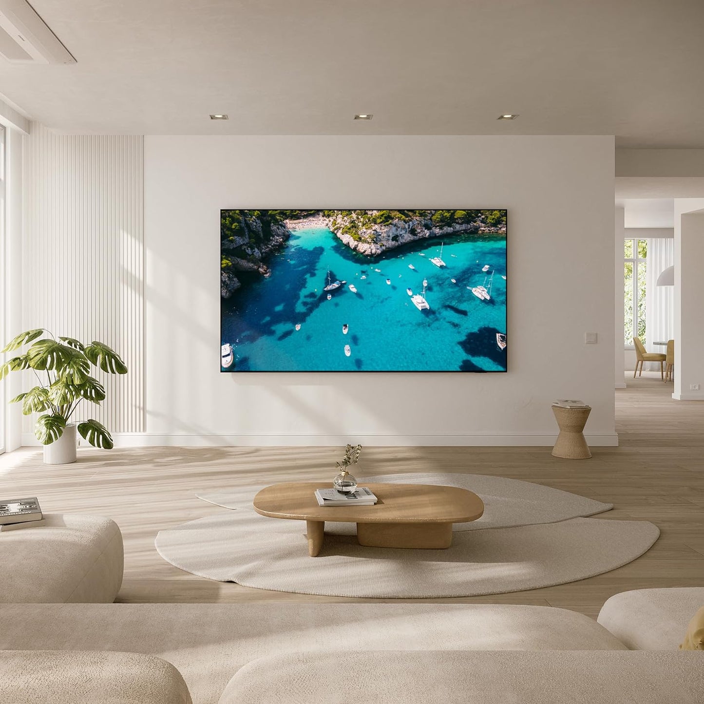 Samsung 65 Inch TV Crystal UHD 4K Crystal Processor 4K Airslim Dynamic Crystal Color - UA65CU8000UXZN (2023 Model)