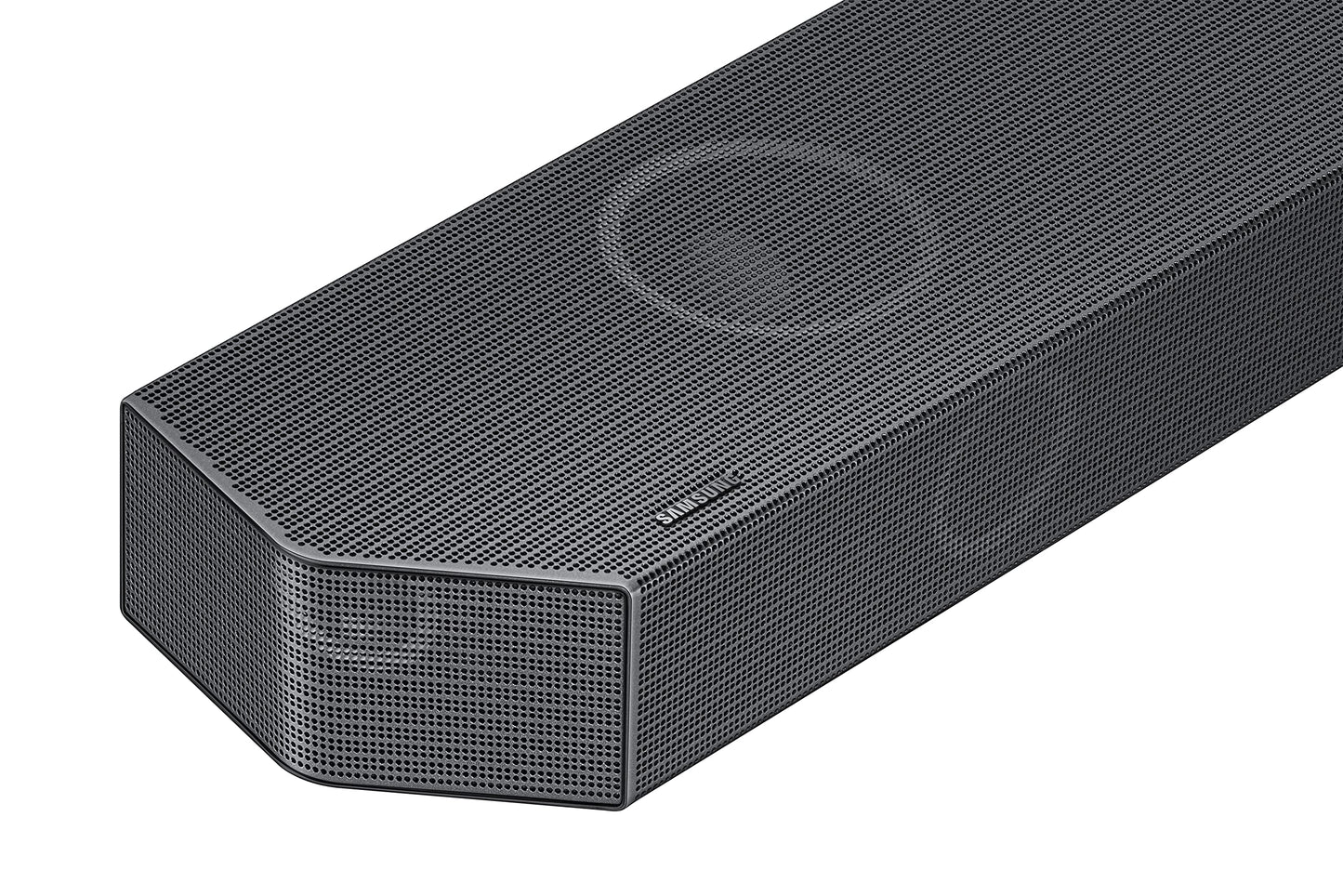 Samsung Q-Symphony soundbar (HW-Q700B) with 3 Channels, 1 subwoofer Channel, and 2 up-Firing Channels, Dolby True HD with Google & Alexa Smart Speaker (Black)