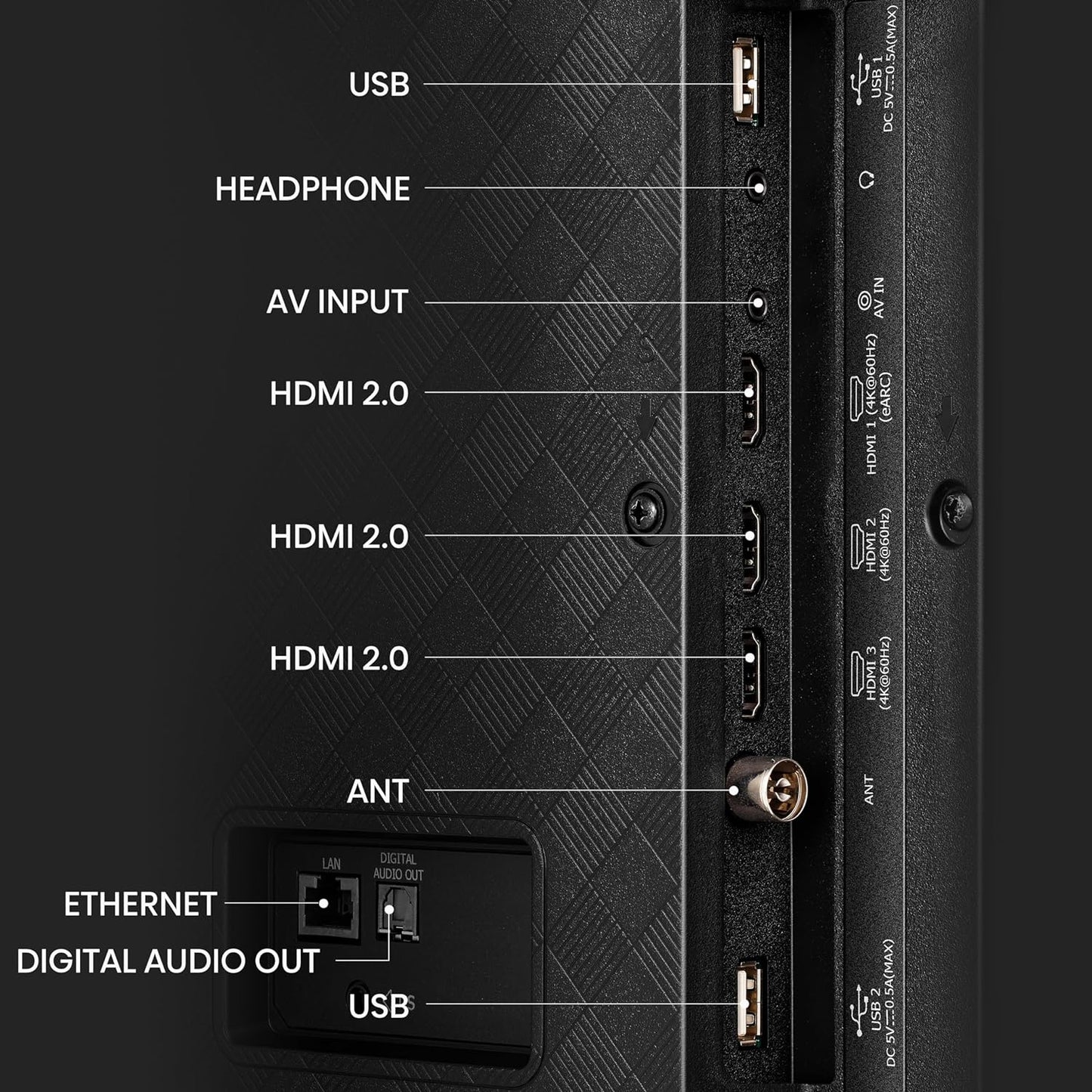 Hisense 70 inch 4K UHD Smart DLED TV - A6K Series