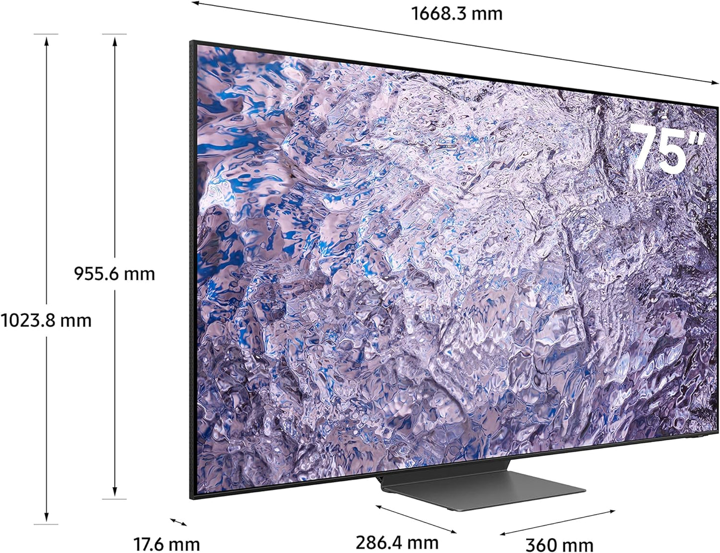 Samsung 55 Inch TV Crystal UHD Crystal Processor 4K Hub - UA55CU7000UXZN (2023 Model)