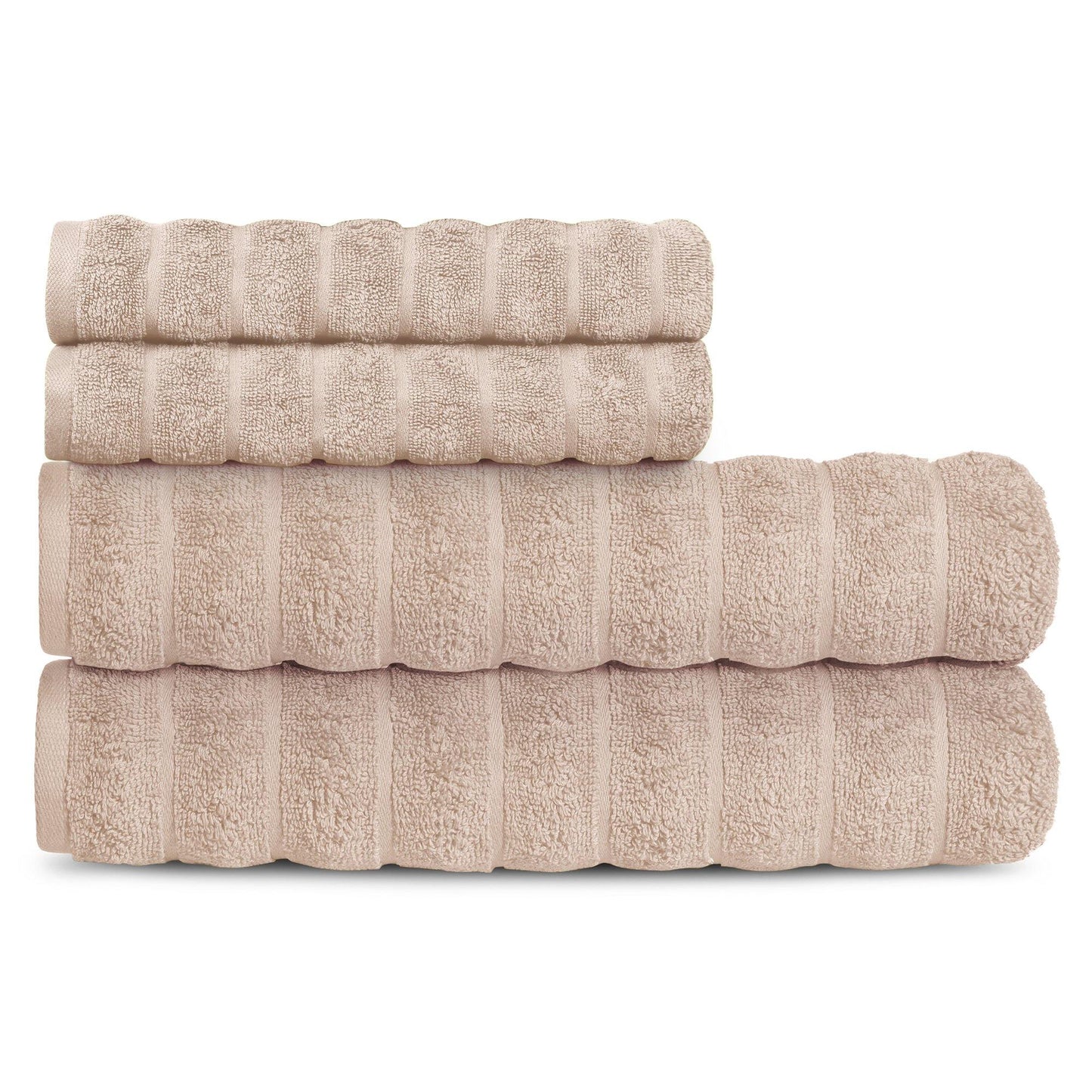 Lavish Touch 100% Cotton 650 GSM Towel Set 4 Pcs - Kea Global