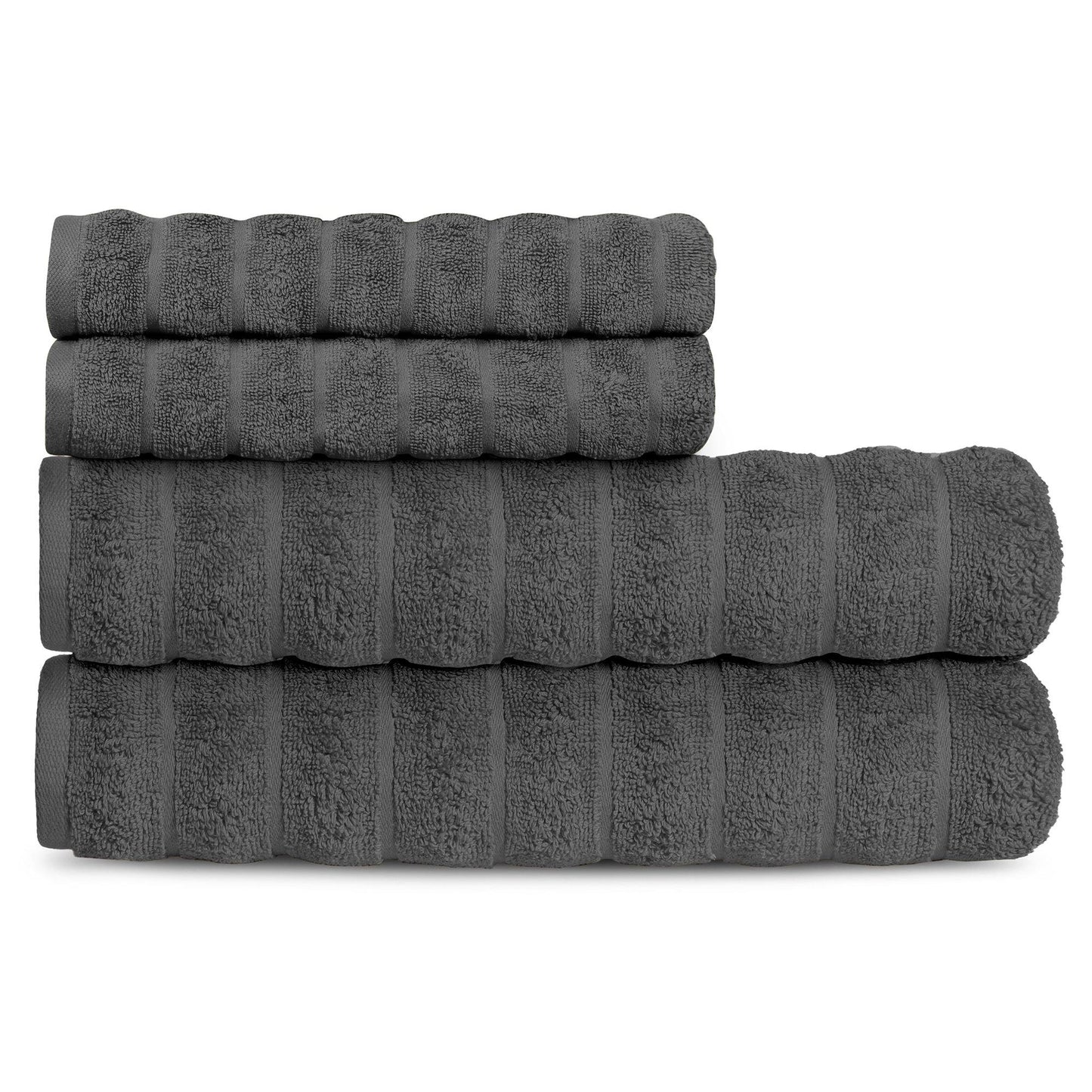 Lavish Touch 100% Cotton 650 GSM Towel Set 4 Pcs - Kea Global