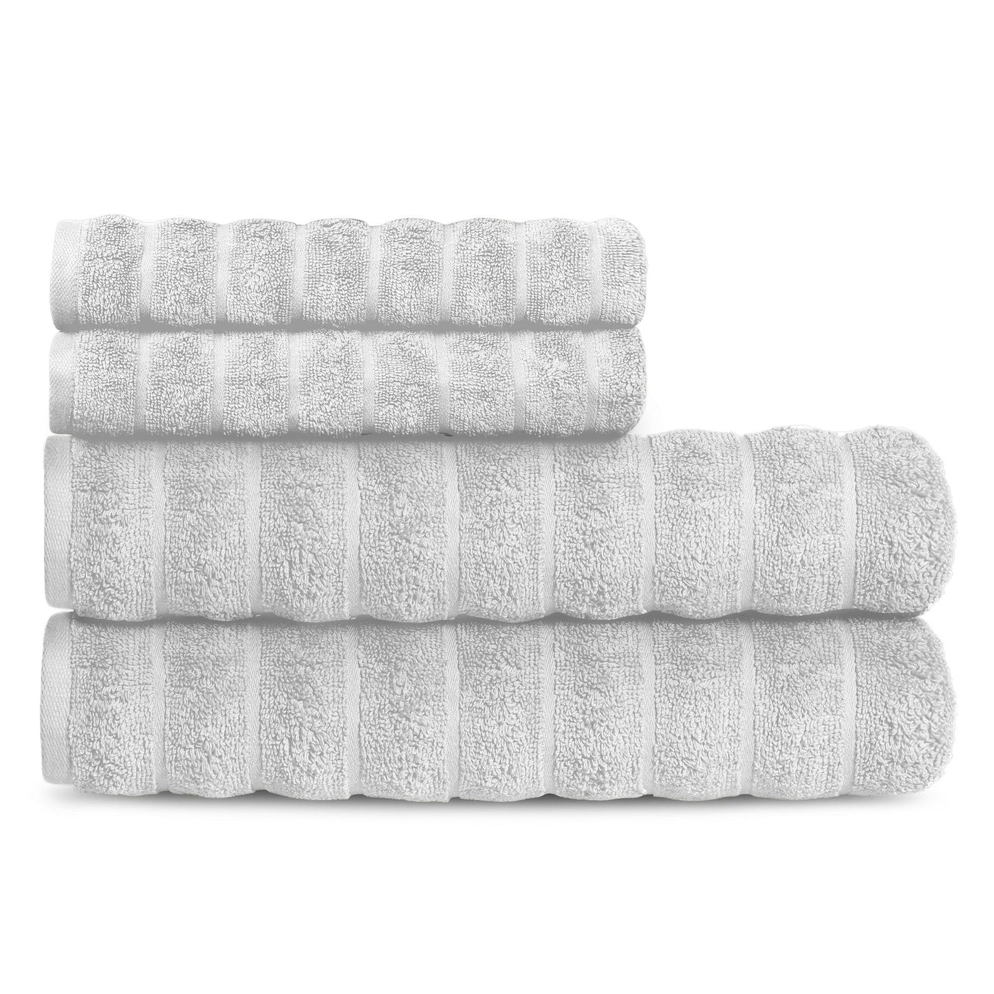 Lavish Touch 100% Cotton 650 GSM Towel Set 4 Pcs - Kea Global
