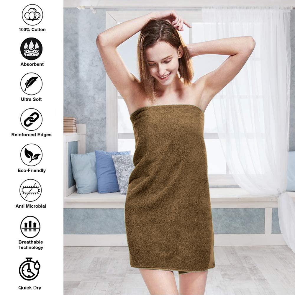 Lavish Touch 400 GSM 100% Cotton 4 Pack Bath Sheets Set - Kea Global