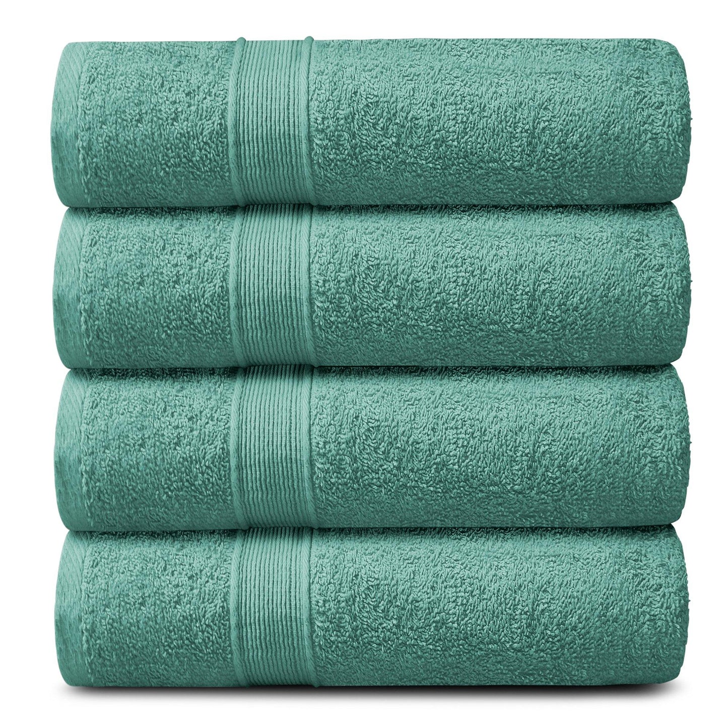 Lavish Touch 400 GSM 100% Cotton 4 Pack Bath Towels Set - Kea Global