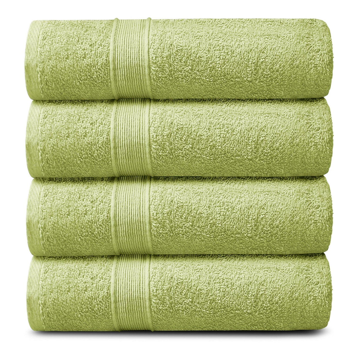 Lavish Touch 400 GSM 100% Cotton 4 Pack Bath Towels Set - Kea Global