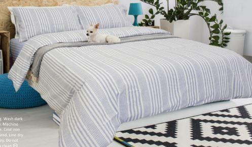 Lavish Touch 100% Cotton Quilt Cover Set Full Size - Kea Global