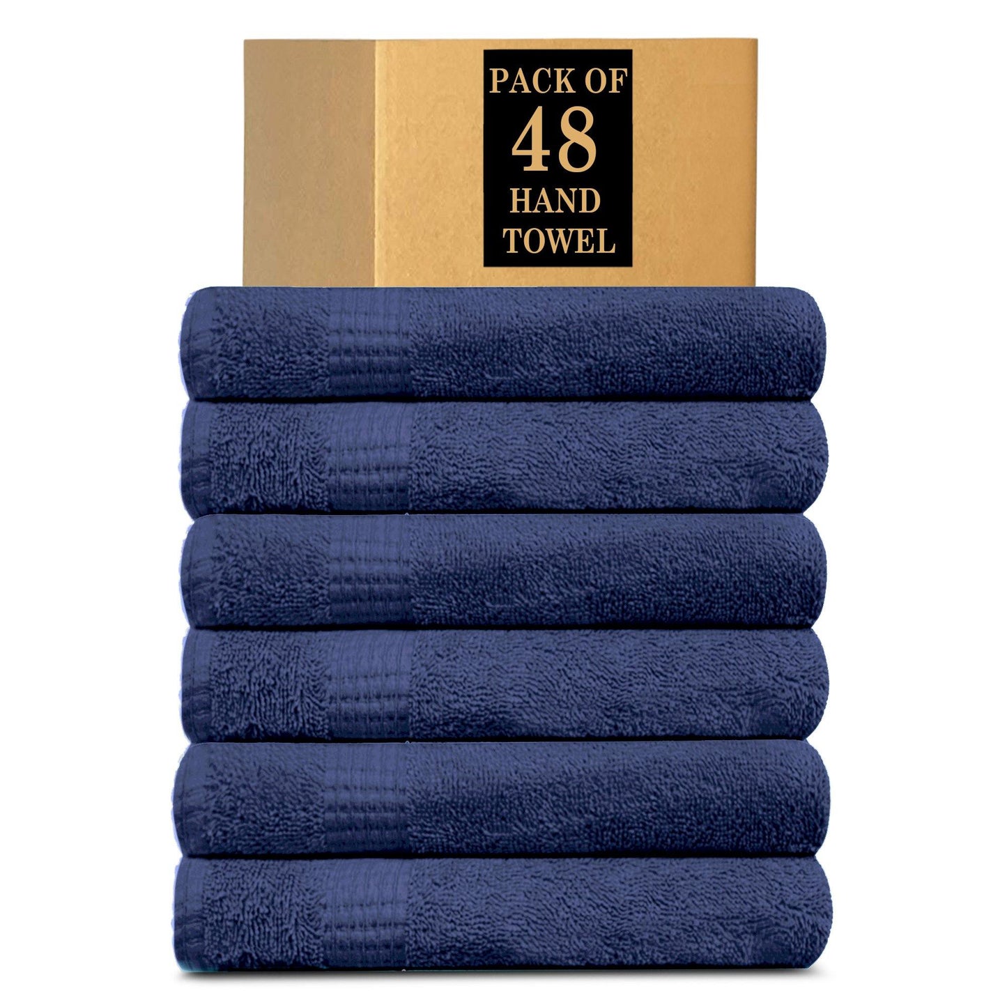 Lavish Touch Melrose 100% Cotton Luxury Hand Towels - Pack of 48 - Kea Global