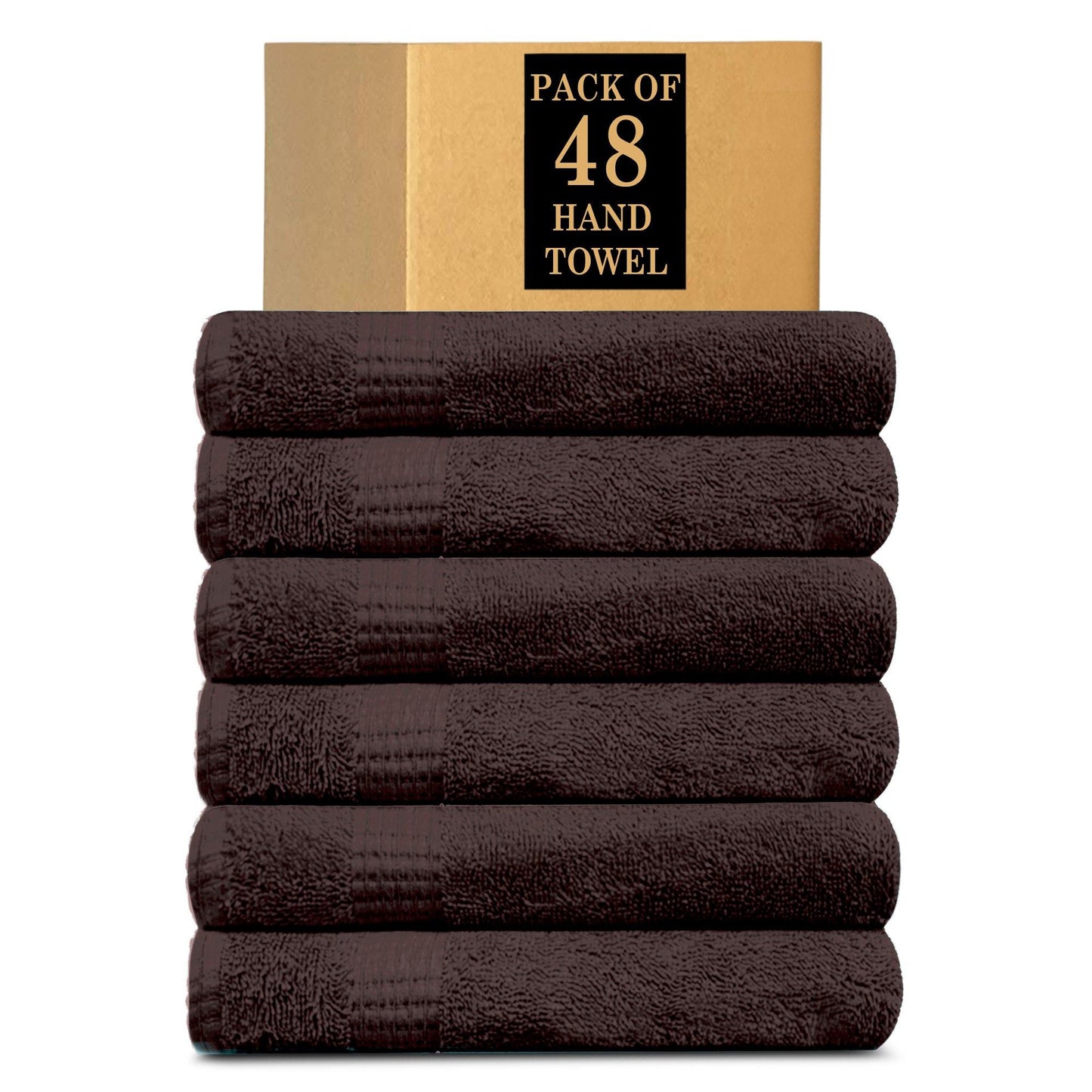 Lavish Touch Melrose 100% Cotton Luxury Hand Towels - Pack of 48 - Kea Global