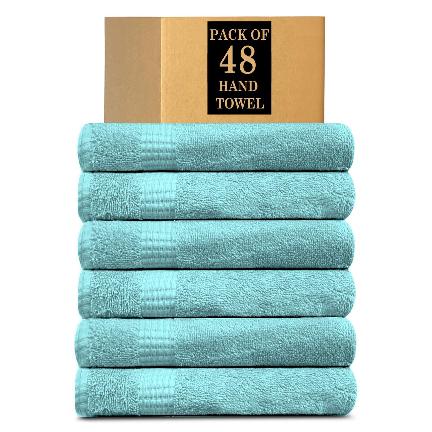 Lavish Touch Melrose 100% Cotton Luxury Hand Towels - Pack of 48 - Kea Global