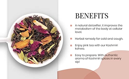 Namhya Kashmiri Kahwa with Pure Saffron (100G) - Kea Global