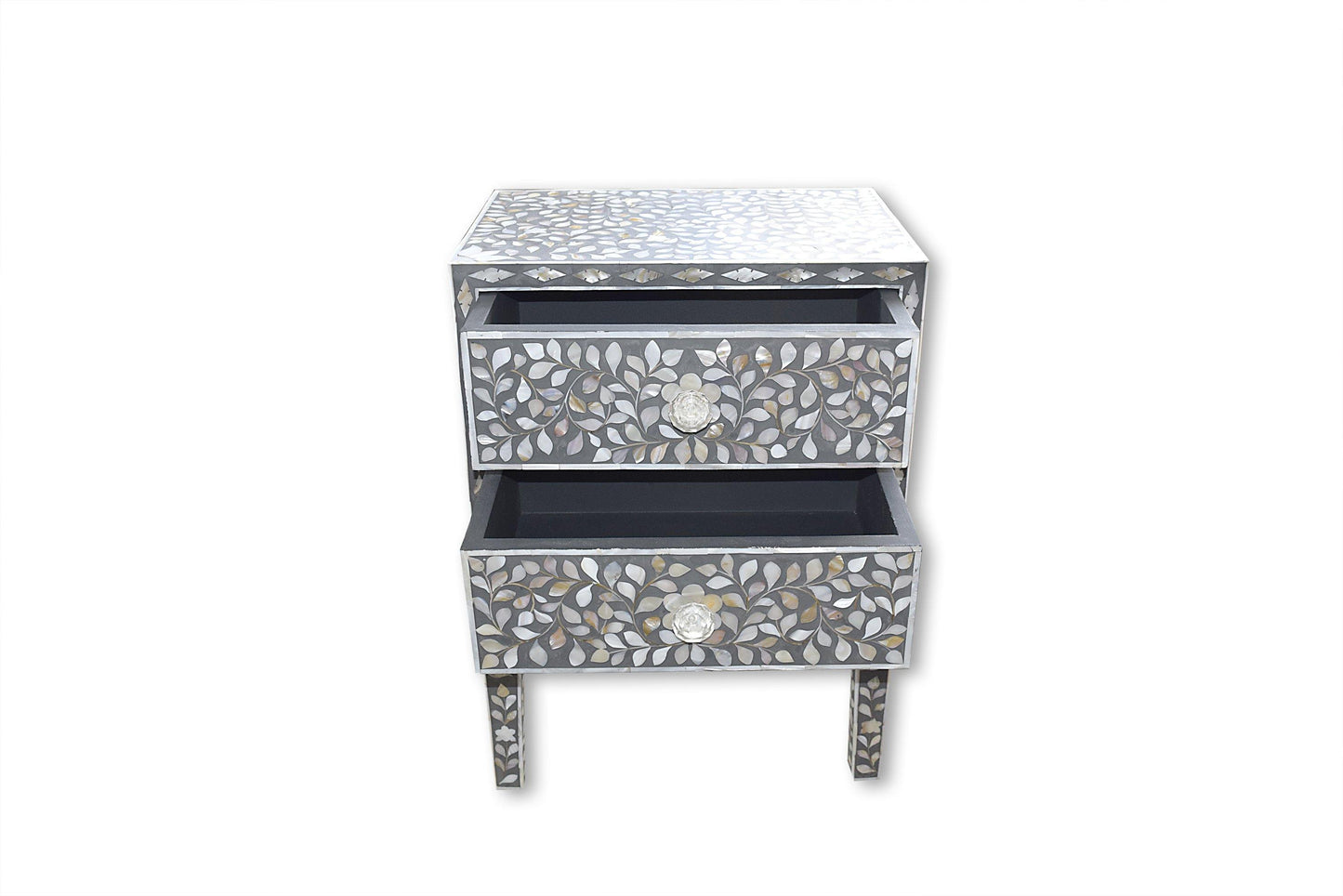 Lavish Touch Atella Side Table Mother of Pearl - Kea Global