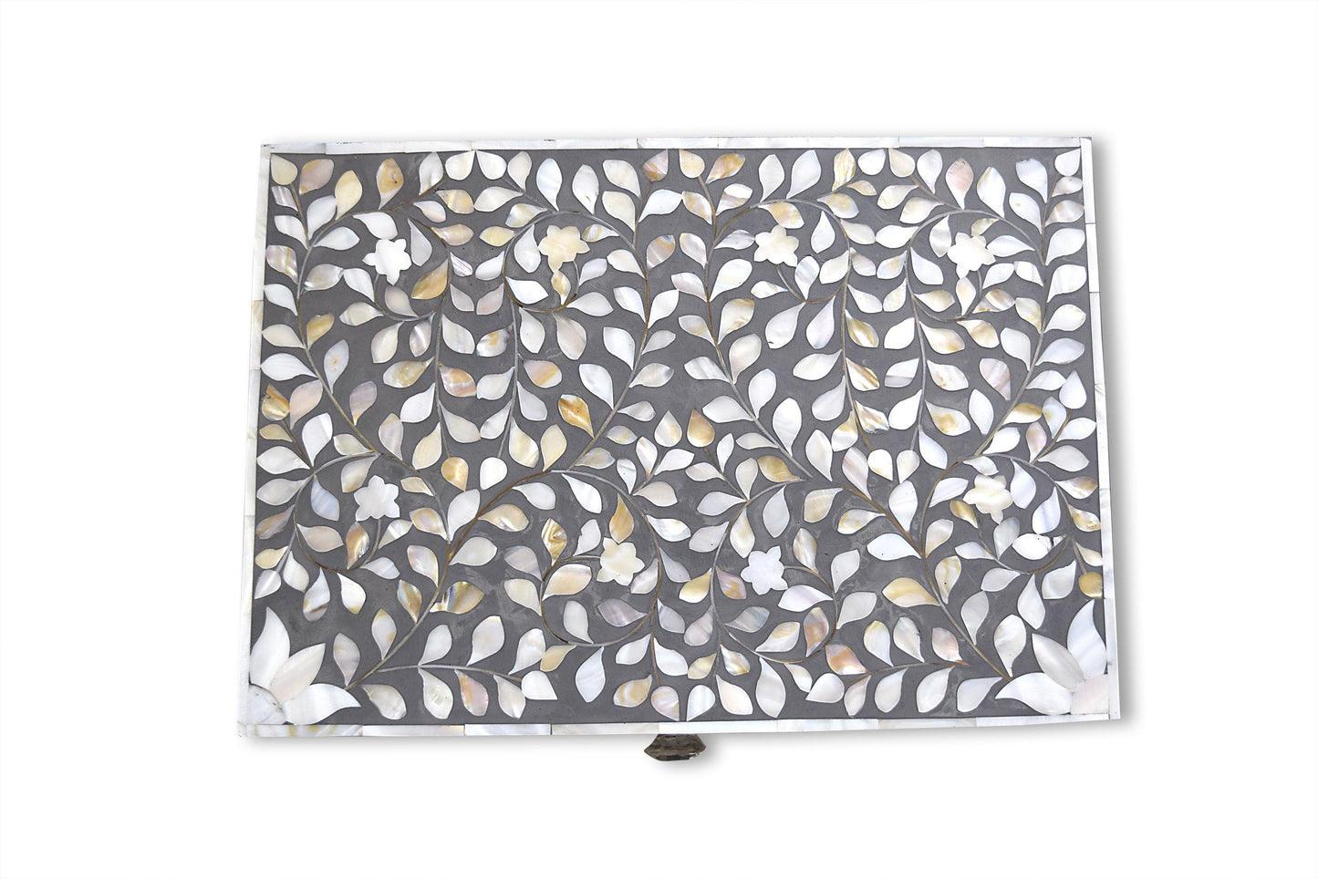 Lavish Touch Atella Side Table Mother of Pearl - Kea Global