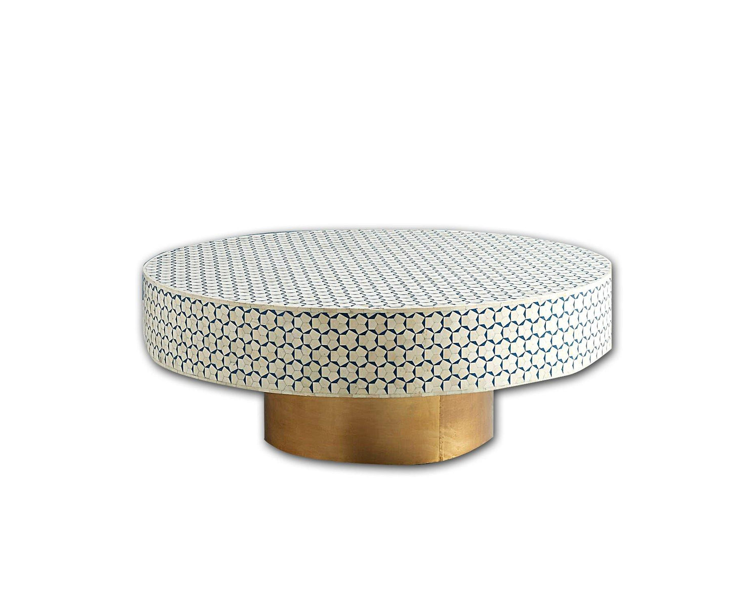 Lavish Touch Amal Dining Table - Bone Inlay - Kea Global