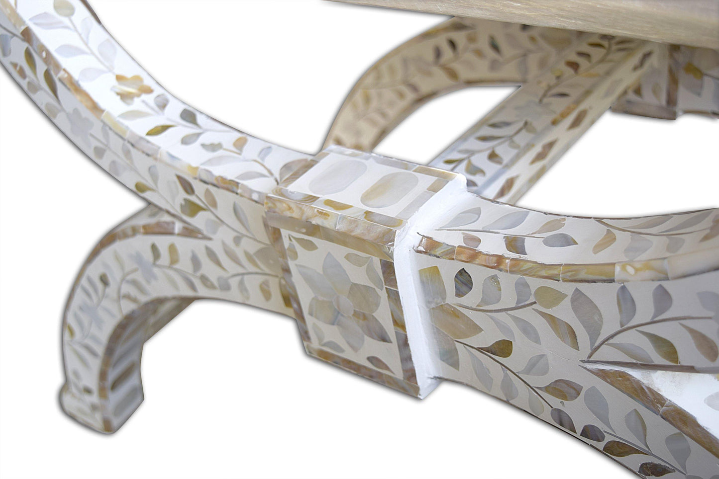 Lavish Touch Marbelle Chair - Mother of Pearl Inlay - Kea Global