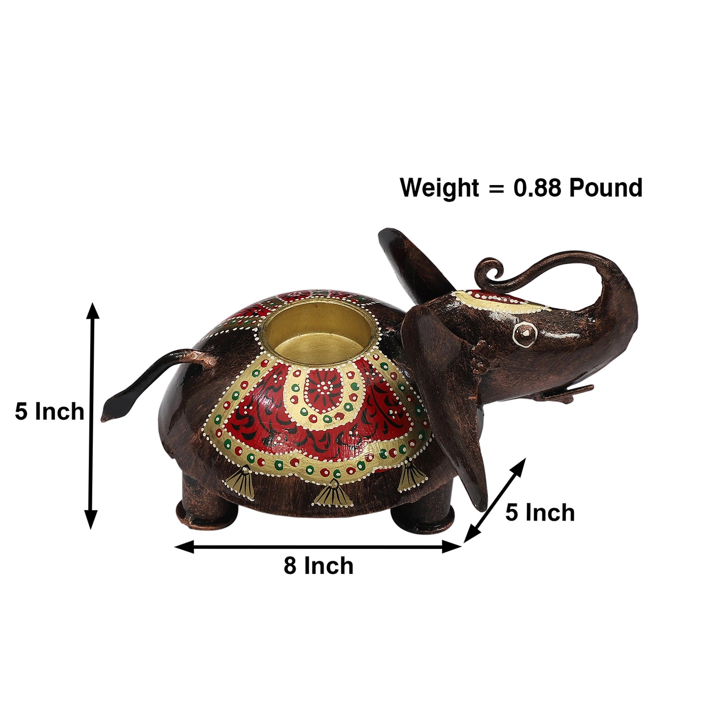 Lavish Touch Prana T-Light Holder - Kea Global