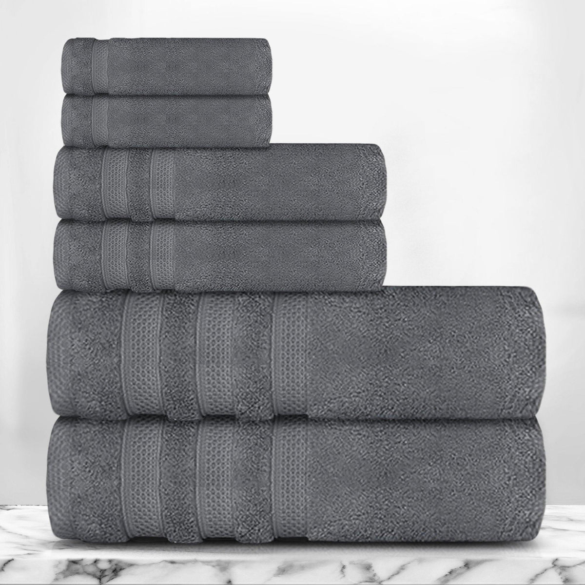 Lavish Touch 100% Cotton 700 GSM Zero Twist Towels - Lavish Touch