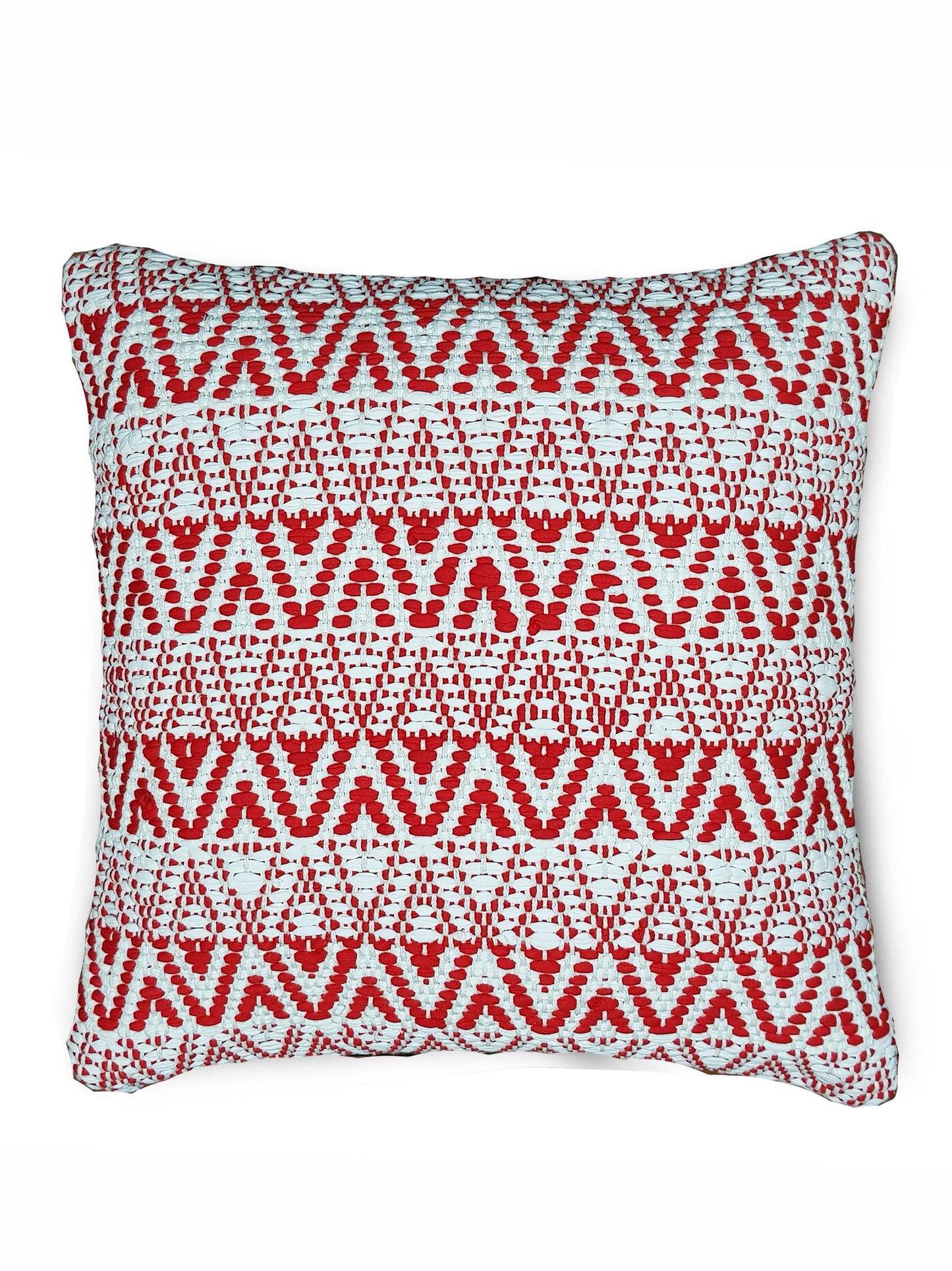 Lavish Touch 100% Cotton Hand Woven Cushion Cover - Pack of 2 - Kea Global