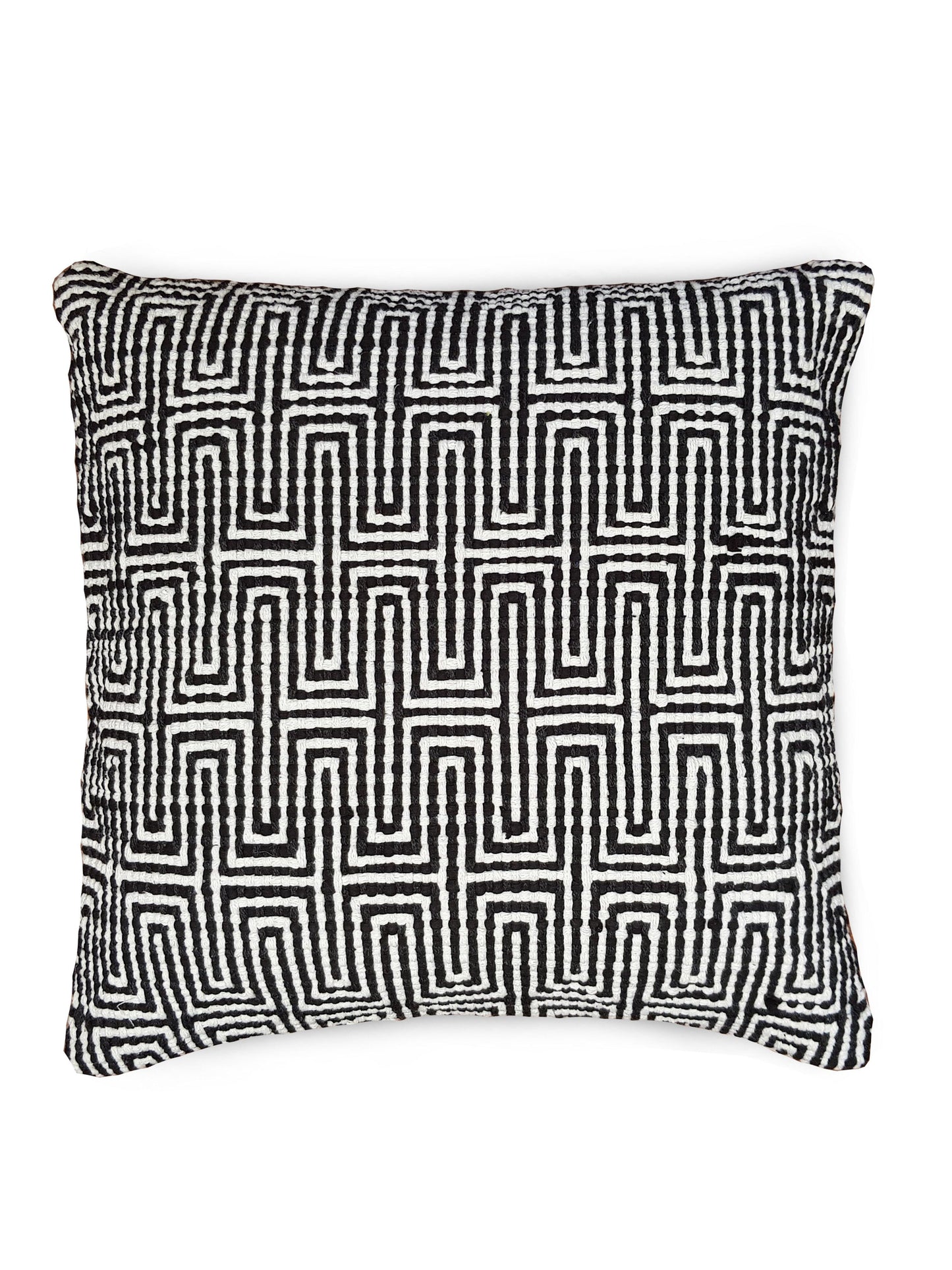 Lavish Touch 100% Cotton Hand Woven Cushion Cover - Pack of 2 - Kea Global