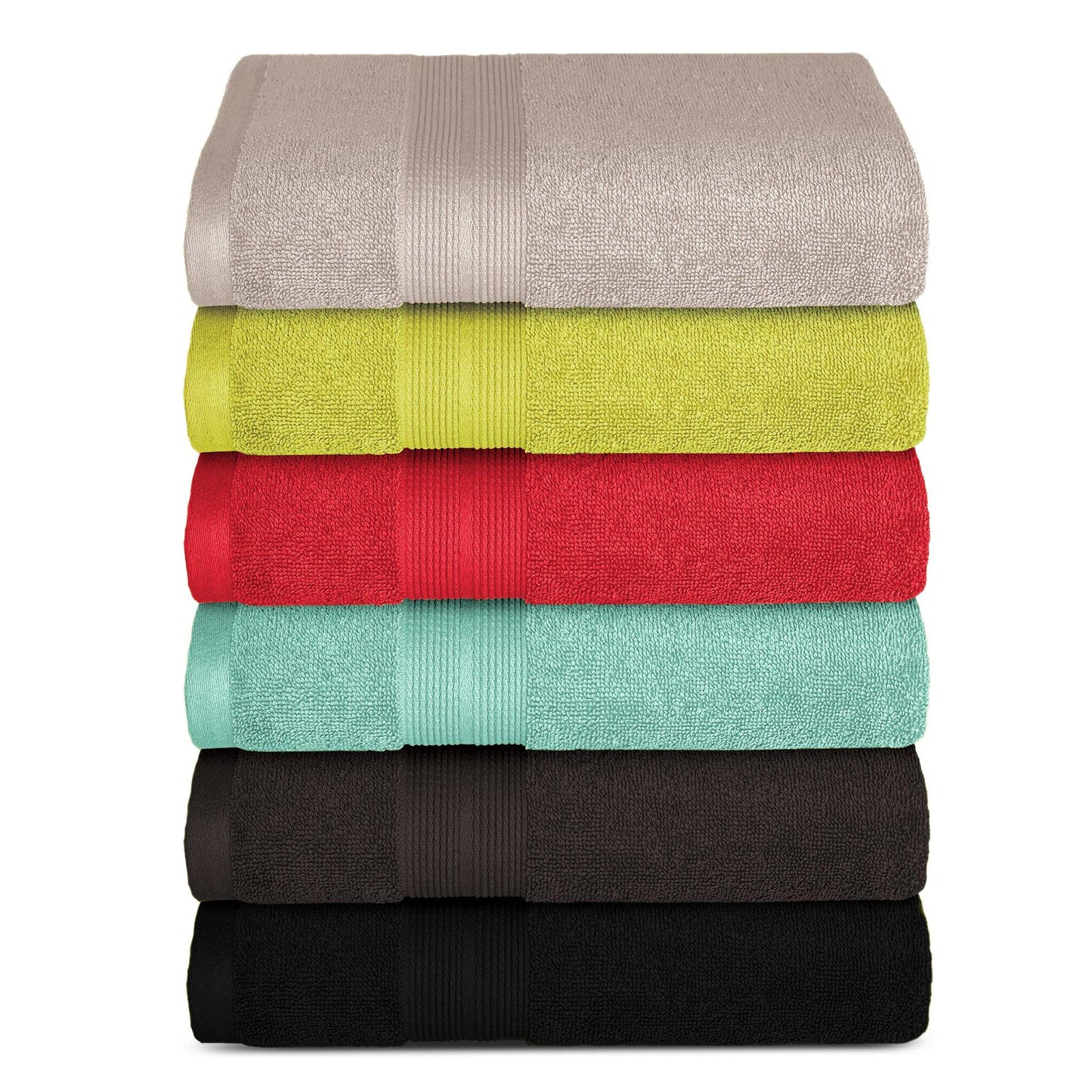 Lavish Touch 650 GSM 100% Cotton 9 Pack Washcloths Set - Kea Global