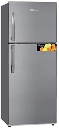 Super General 360 Liters Gross Compact Double Door Refrigerator-Freezer, No-Frost, LED-light, Inox, SGR-360i, 1 Year Warranty