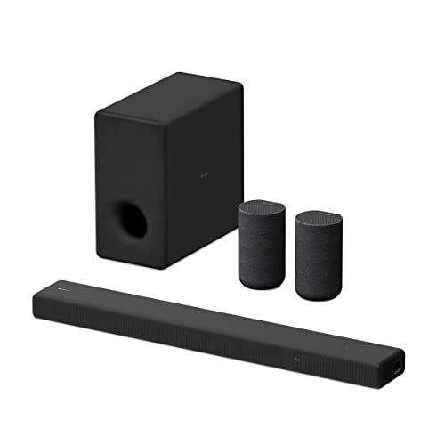 Sony HT-A3000 A Series Premium Soundbar 3.1Ch 360 Spatial Sound Mapping Soundbar For Surround Sound Home Theatre System With Dolby Atmos(DTS:X,360RA,BT,HDMI eArc&Optical,Alexa,Spotify),Black