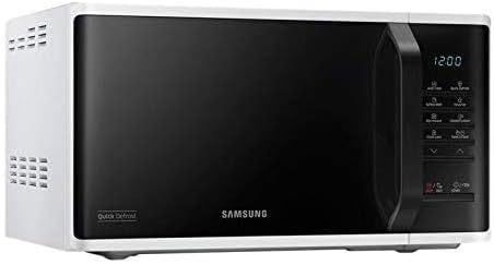 Samsung 23 Liters Solo Microwave with Quick Defrost, White - MS23K3513AW"Min 1 year manufacturer warranty"