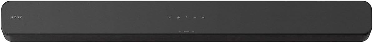 Sony HT-S100F 2.0Ch 120W Single Soundbar With Bluetooth, Bass Reflex Speaker S Force Surround, Black