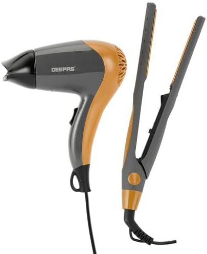 Geepas Hair Dryer&StraightenerCombo GHF86074|