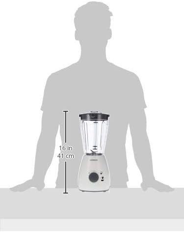 Kenwood Blender Smoothie Maker 400W 1.5L With Grinder Mill, Chopper Ice CrUSh Function Blp10.C0Wh White