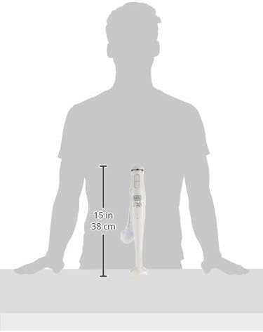Black & Decker 400W 4 In 1 Stainless Steel Stem Hand Blender With Chopper and Whisk White SB4000-B5,2 years warranty