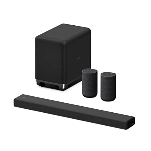Sony HT-A3000 A Series Premium Soundbar 3.1Ch 360 Spatial Sound Mapping Soundbar For Surround Sound Home Theatre System With Dolby Atmos(DTS:X,360RA,BT,HDMI eArc&Optical,Alexa,Spotify),Black