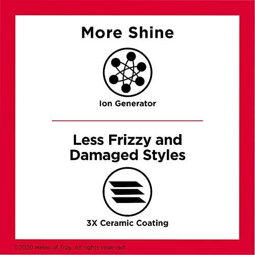 Revlon Hair Straightening and Styling Brush | Great for Second Day Styling (4-1/2 in)