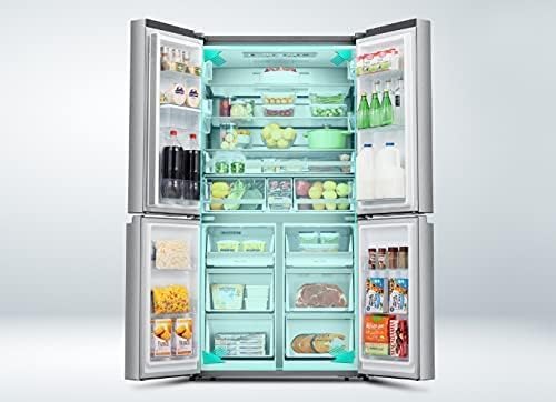 Hisense Refrigerator 264 Liter Top Mount Double Door Silver Model Rt264N4Dgn"Min 1 year manufacturer warranty"