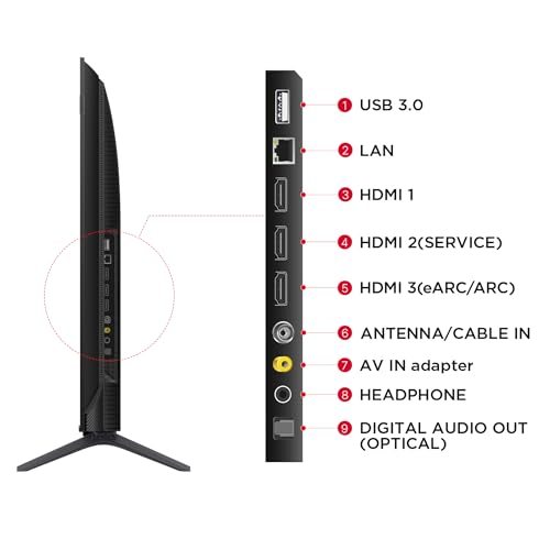 TCL 164 cm (65 inches) 4K Ultra HD Smart QLED Google TV 65C645 (Black)