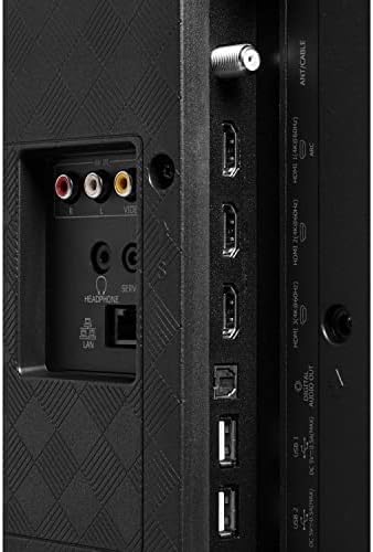 Hisense 50 Inch TV 4K UHD Smart TV, With Dolby Vision HDR, DTS Virtual X, YouTube, Netflix, Freeview Play & Alexa Built-in, Bluetooth & WiFi Black Model 50A61GTUK - 1 Year Full Warranty.