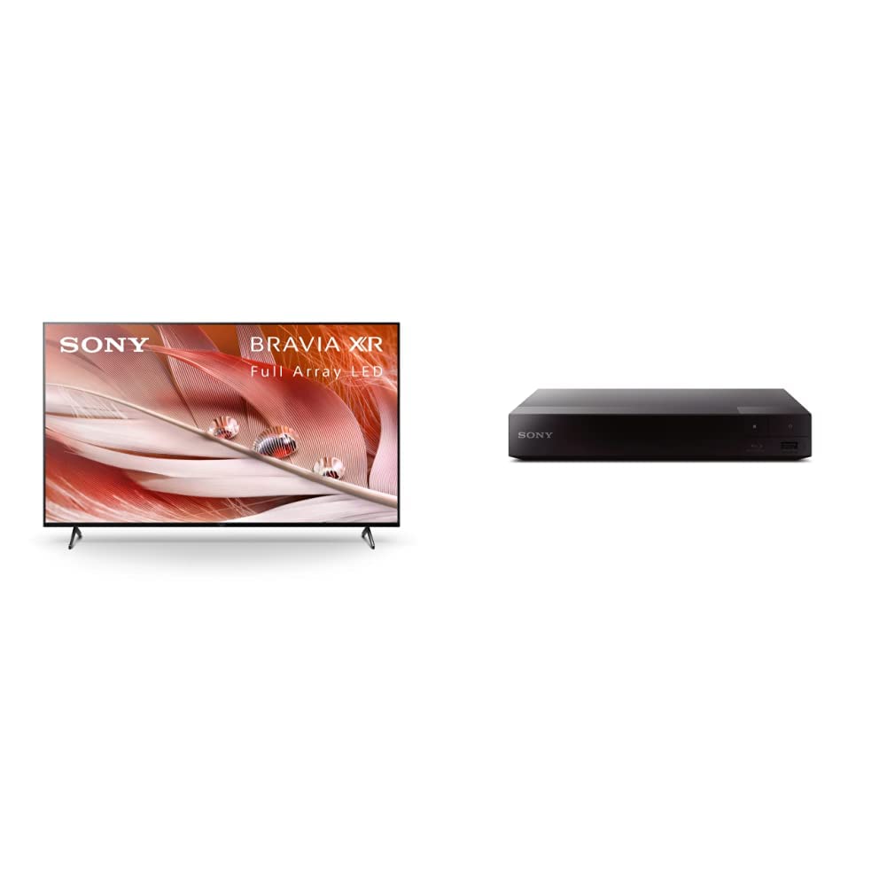 Sony X90J 55 Inch TV: BRAVIA XR Full Array LED 4K Ultra HD Smart Google TV with Dolby Vision HDR XR55X90J- 2021 Model & HT-G700: 3.1CH Dolby Atmos/DTS:X Soundbar