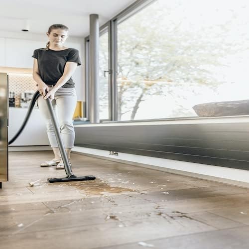 Karcher WD2 Wet & Dry Vacuum Cleaner, 12 Liter Container, Multi-Purpose Home Cleaning, Powerful Suction, Versatile Accessories, Yellow