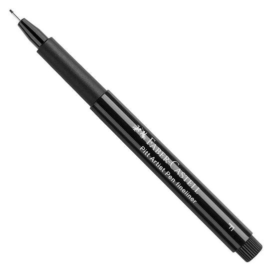 Faber-Castell F167299 Pitt Artist Pen Fine 0.5mm Fineliner - Black