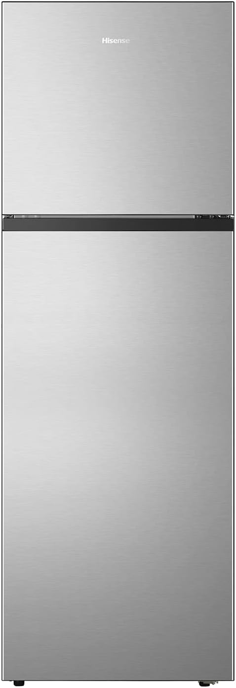 Hisense Refrigerator 264 Liter Top Mount Double Door Silver Model Rt264N4Dgn"Min 1 year manufacturer warranty"
