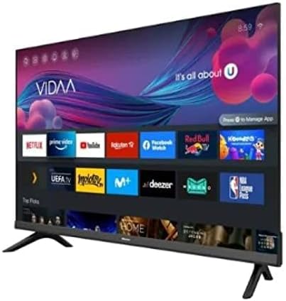Hisense 50 Inch TV 4K UHD Smart TV, With Dolby Vision HDR, DTS Virtual X, YouTube, Netflix, Freeview Play & Alexa Built-in, Bluetooth & WiFi Black Model 50A61GTUK - 1 Year Full Warranty.
