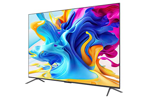 TCL 164 cm (65 inches) 4K Ultra HD Smart QLED Google TV 65C645 (Black)