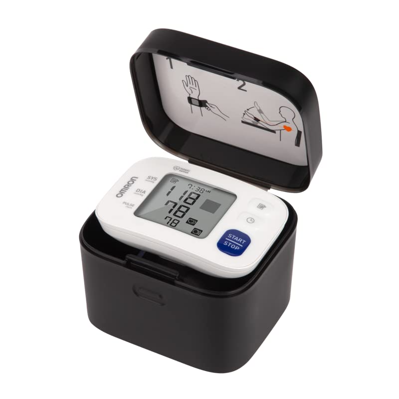 Omron 6161 Wrist Blood Pressure Monitor with 30 Memory, Intellisense