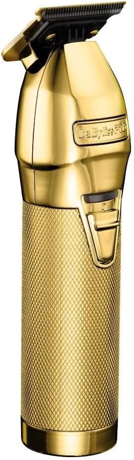 Babyliss PRO Skeleton FX Cordless Hair Trimmer, Outlining Trimmer, A Perfect Grooming Tool, 2hrs Run Time, Gold