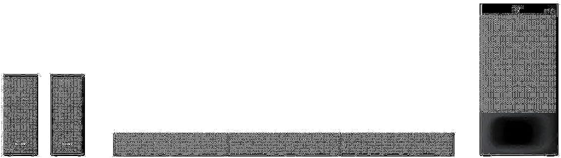 Sony HT-S500RF 1000W High Power Real 5.1 Ch Soundbar Dolby Digital HDMI ARC Optical Input DTS Surround Sound