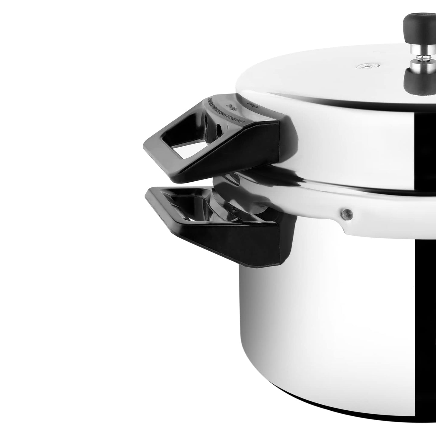 Prestige Popular Pressure Cooker | Aluminium Cooker with Lid 5 Ltr| Silver