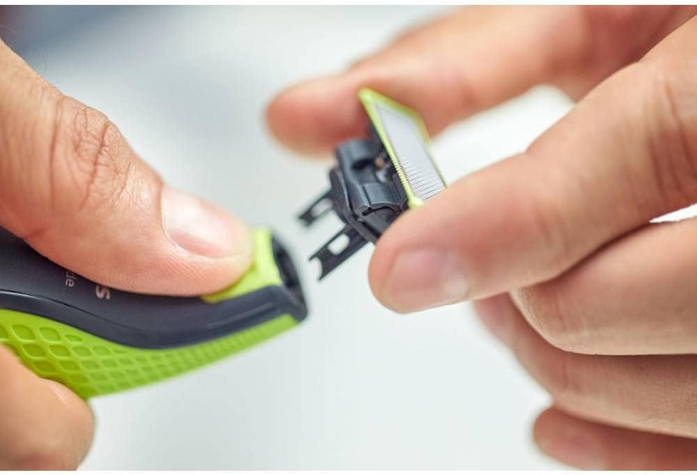 Philips One Blade Replaceable Blade for QP2520/QP6505 Lime Green/Charcoal Grey - QP220/50